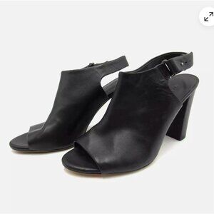 Vince Hartley Slingback Peep Toe Sandal Heels